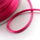 Pink 2 mm vastag (patkány farok) fonott selyemszál 2
