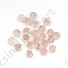 Csiszolt bicone kúpos kristály gyöngy 4 mm Misty Rose 2