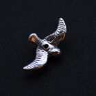 Antikolt ezüst színű repülő madár 3D függő dísz NIKKELMENTES