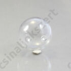 Fűzhető üveg gömb, üvegbúra 25 mm 1