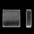 Sík üveg lencse négyzet 20 mm 2