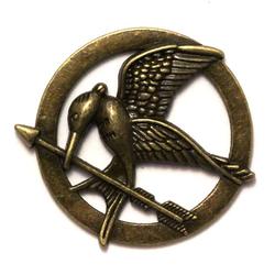Antikolt bronz színű fecsegő poszáta medál NIKKELMENTES