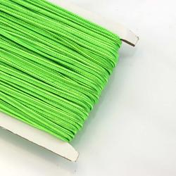 1 méter Világos lime 3mm-es sujtás zsinór