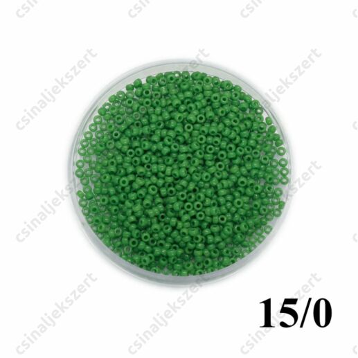 Opak borsózöld / Opaque Pea Green 9411 5g 15/0