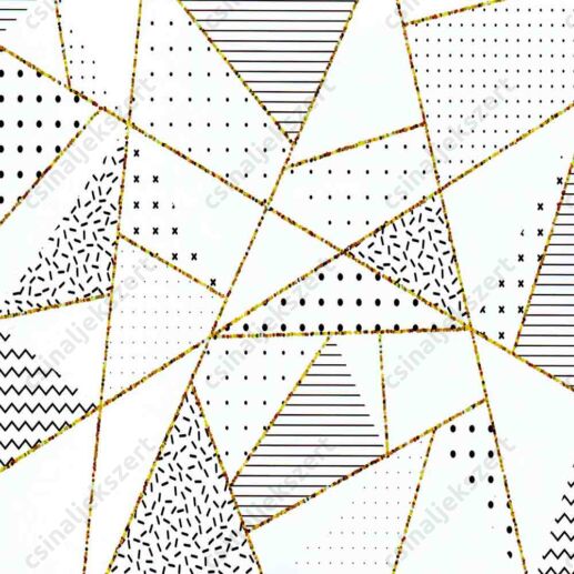 Geometrikus romantika üveglencsés ékszer papír (332)
