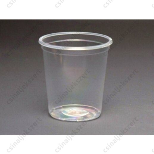 5 db 1 dl-es eldobható műanyag pohár