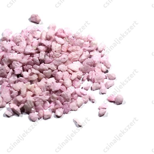 Halvány rózsaszín 3-5 mm apró kavics