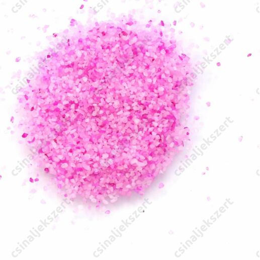 Rózsaszín 1-2 mm apró kavics