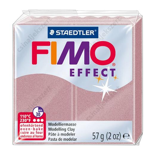 Fimo Effect süthető gyurma 56g Gyöngyház Rózsa Arany Rosegold 207
