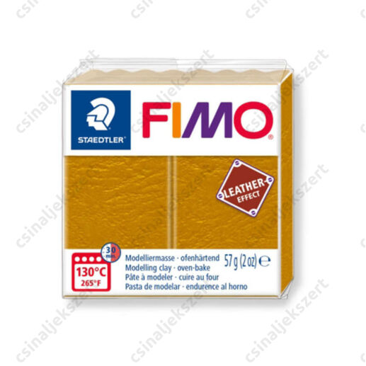 Fimo Leather süthető gyurma 56g Okker / Ocher 179