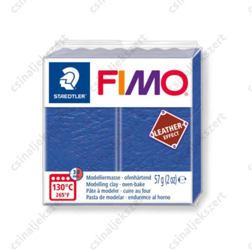 Fimo Leather süthető gyurma 56g Indigó / Indigo 309