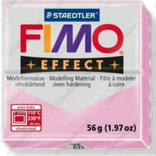 Fimo Effect süthető gyurma 56g Pasztell Világos Rózsaszín / Pastel Light Pink 205