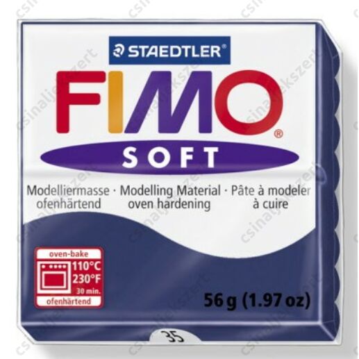 Fimo Soft süthető gyurma 56g Windsor kék / Windsor Blue 35