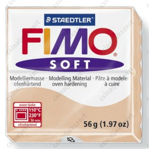 Fimo Soft süthető gyurma 56g Halvány bőr / Flesh light 43