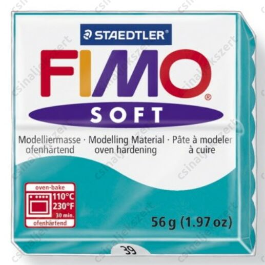 Fimo Soft süthető gyurma 56g Borsmenta / Peppermint 39