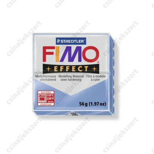 Fimo Soft süthető gyurma 56g Kék Achát