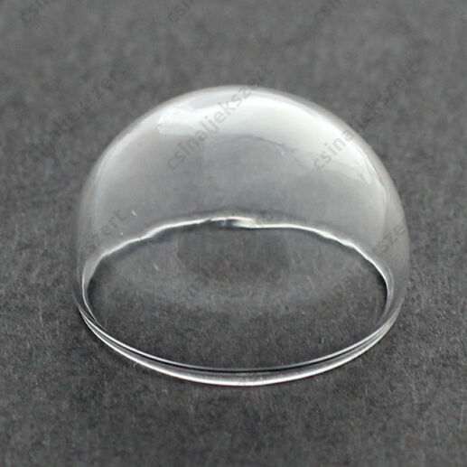 Üvegbúra, félgömb 20 mm
