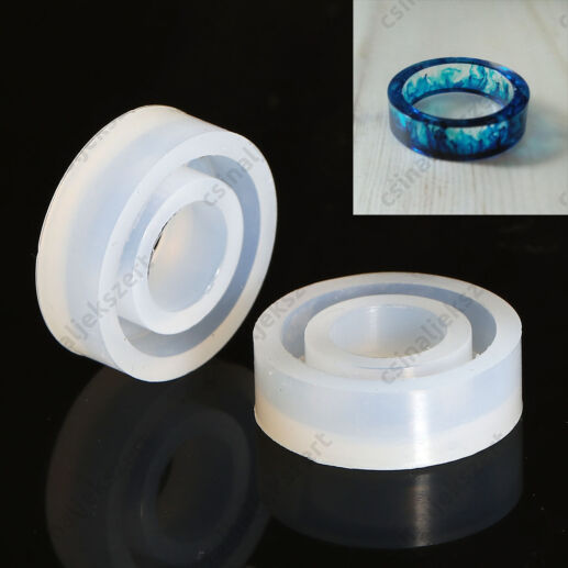 17 mm Vastag Gyűrű szilikon öntőforma